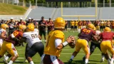 Alabama State runs full‑tackle scrimmage, clarifies first‑team look ahead of opener