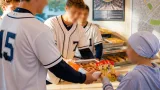 Allentown Dunkin’ visit lifts spirits as Banana Ball players surprise young patient