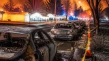 Canyon Road Fire scorches Logan neighborhood near Utah State University, forces evacuations