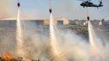 Oregon National Guard helicopters dump more than 500,000 gallons on Hagen Fire near Pendleton