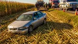 Teen injured after vehicle leaves Kornhill Road and enters Fayette County cornfield