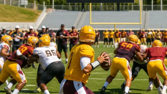 Alabama State runs full‑tackle scrimmage, clarifies first‑team look ahead of opener