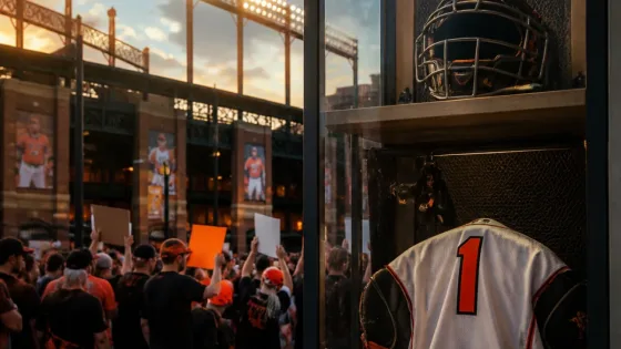 Baltimore reacts as Orioles trade Adley Rutschman to division rival