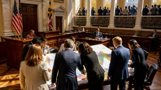 Debate over redistricting and Andy Harris dominates Annapolis special session