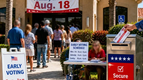 Florida voters prepare for pivotal Aug. 18 primary with early voting, mail-ballot deadlines