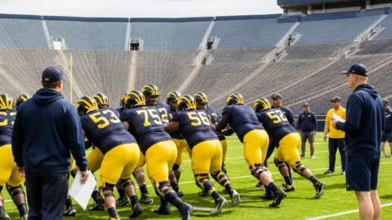 Former Five-Star Andrew Babalola Enters Starting Mix as Michigan Shuffles O-Line in Fall Camp