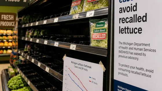 Michigan eases bagged-salad advisory as cyclospora cases and ER visits fall