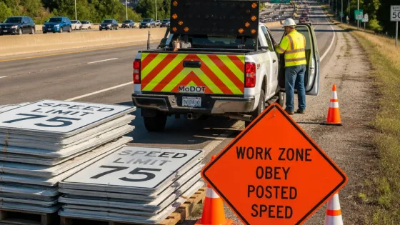 Missouri law lets state raise interstate speed limit to 75 mph; Highway Commission decides where