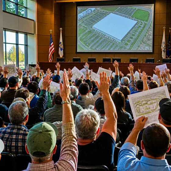 Residents contest Pittsburg approval after city permits 337,000‑sq‑ft data center