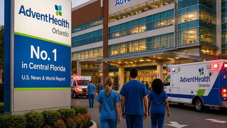 AdventHealth Orlando Keeps No. 1 Spot for Central Florida Hospitals, Impacting Care in Orlando