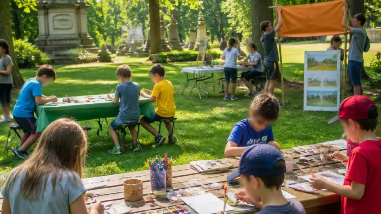 Atlanta’s Historic Oakland Cemetery turns 48-acre grounds into hands-on summer classroom
