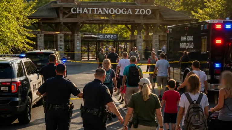 Chattanooga Zoo cleared after afternoon bomb threat; police say call was non-credible