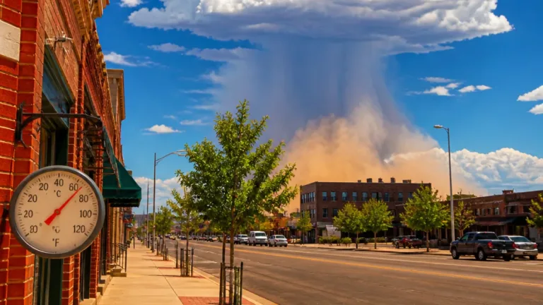 Cheyenne braces for near-record heat, microburst wind threat this weekend
