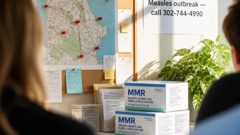 Delaware confirms measles outbreak after four unvaccinated adults test positive