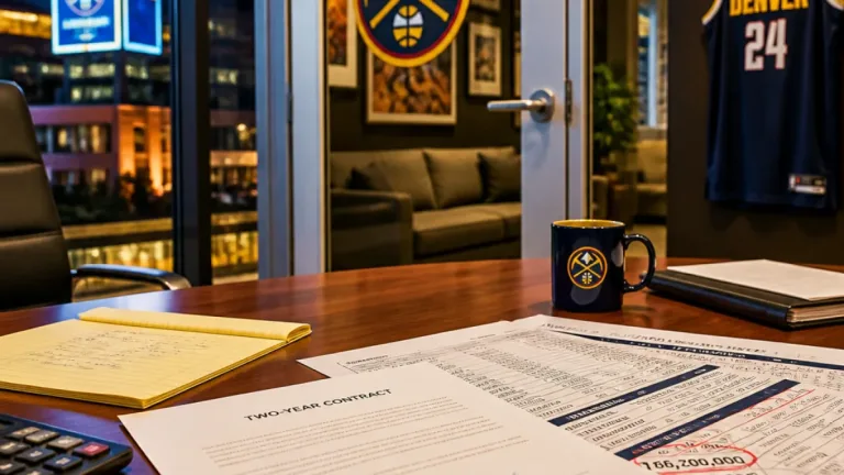 Denver Nuggets match offer to keep Spencer Jones, pushing team deeper into luxury tax aprons