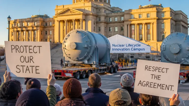 DOE selection would require Idaho to accept out-of-state spent nuclear fuel under new campus plan