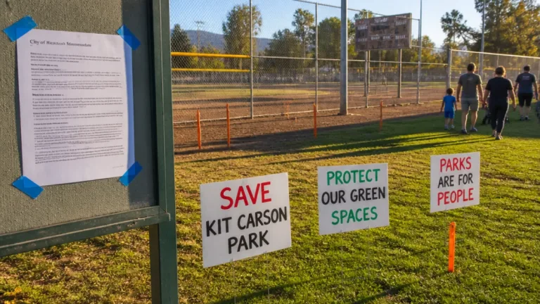 Escondido residents push back as city advances plan to place ice rink in Kit Carson Park