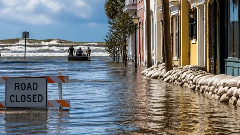 Flash Flood Warning Impacts Charleston Coastline, Portions of Mount Pleasant and Barrier Islands