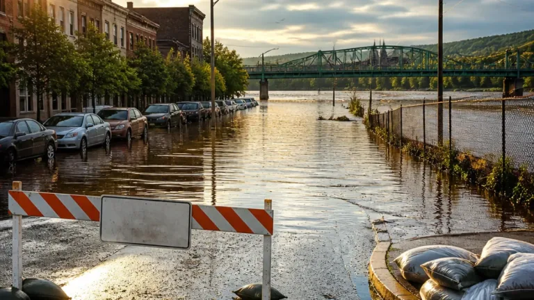Flood Watch Covers Allentown as Heavy Rain Threatens Streets and Creeks