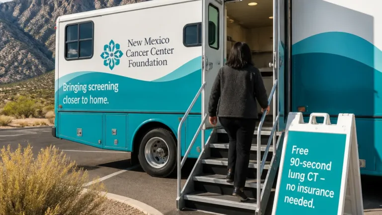 Free 90‑second CT screenings launched to address New Mexico’s low lung cancer detection rates