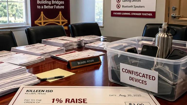 Killeen ISD OKs pay increases, tighter device rules and new student code for 2026-27
