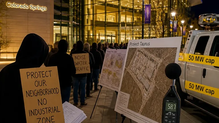 Planning commission upholds Project Taurus, sets utility and noise conditions