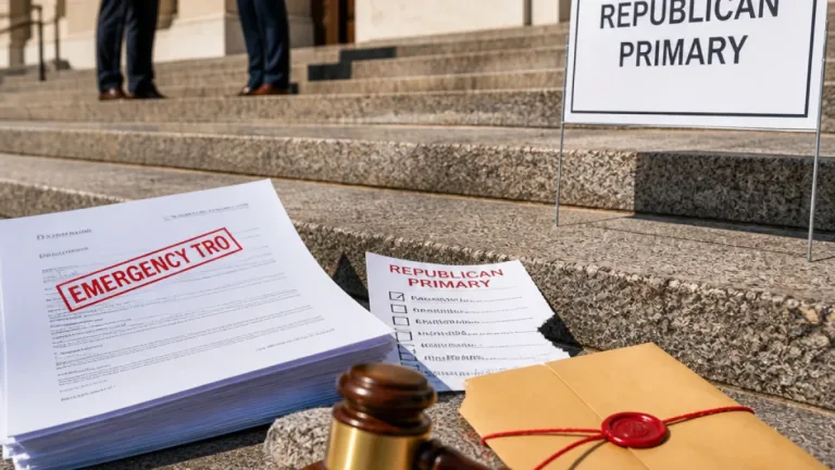 Republican candidate sues to get back on South Carolina special Senate primary ballot