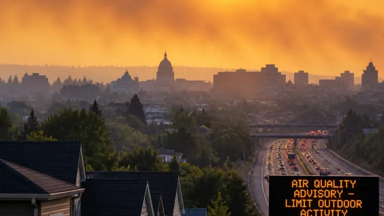 Salem under smog advisory as wildfire smoke and ozone combine to worsen air
