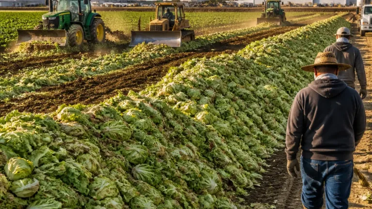 Salinas lettuce growers bulldoze harvests as cyclosporiasis scare collapses demand