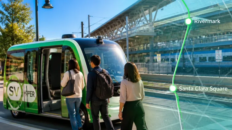 Santa Clara expands SV Hopper shuttle to northern neighborhoods, links to Cupertino and rail hubs