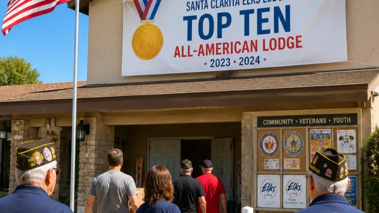 Santa Clarita Elks Lodge #2379 named a Top Ten All‑American Lodge