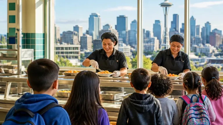 Seattle to begin universal school meals in 2026-27 after City Council approves $5M