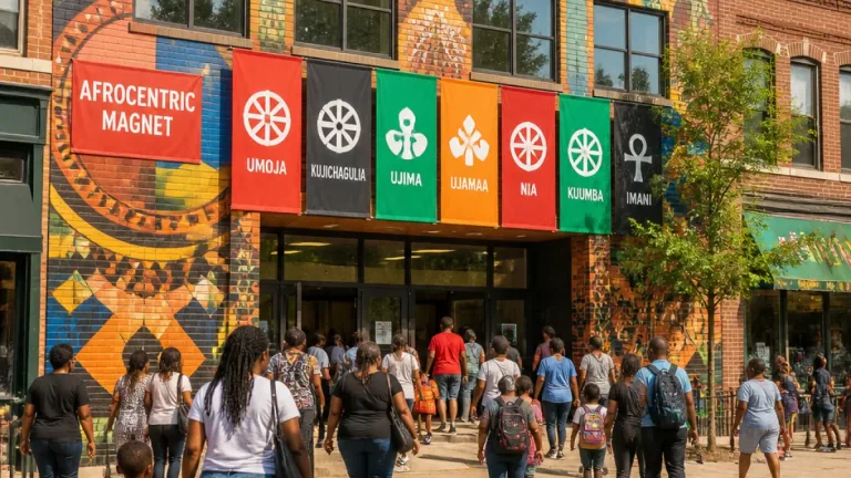 St. Paul opens Afrocentric magnet at Benjamin E. Mays in historic Rondo neighborhood
