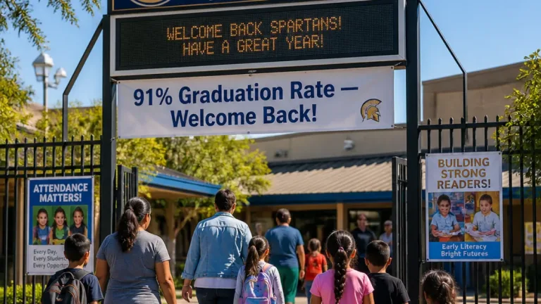 Stockton Unified posts record 91% graduation rate as students return to class
