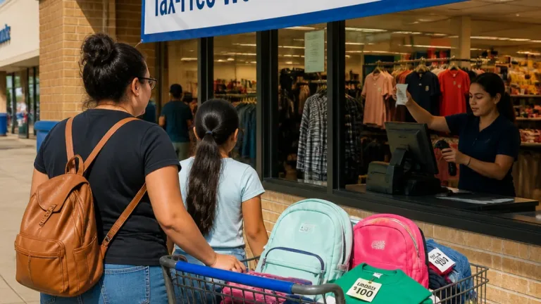 Texas tax-free weekend set for Aug. 7–9 — what shoppers can buy without sales tax