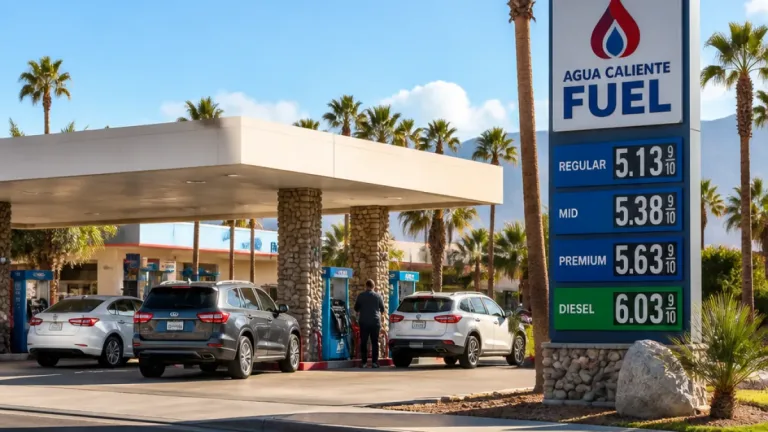 Tribal-run station in Palm Springs brings some of California’s cheapest pumps