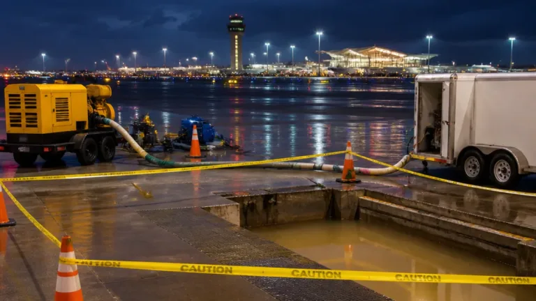 Wichita airport seeks emergency funds after flood-damaged lighting threatens night flights